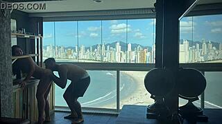 Millionaire invites her to duplex for passionate doggystyle with that hottie