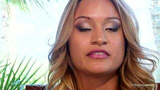 natalia robles sucks boss sloppy then scores secretary job at work