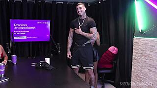 kylian crea's cast with tifany rocha and didy reis toys up part 1 😈 watch sheer red