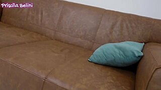 Priscila Belini Gives Tight Ass Raw to Loupan's Big Cock No Condom Pussy Bonus