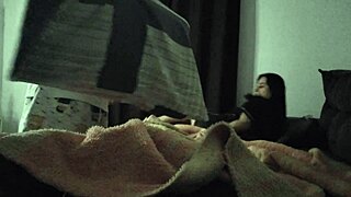 Tia Passo Plans Couch Share with Step Nephew for Bareback Ride and Doggystyle Pound