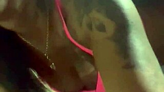 the blonde brazilian trans crossdresser got milked raw on the street by a black guy.