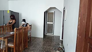 Maid Whore's Fat Ass Shakes On Cam!