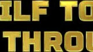 Tory Lane teases Ike Diezel until her milf pussy creams panties, then takes deepthroat blowbang with cum facials