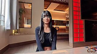 zne casting ep02 luna legendary gets sexy with qrozne in free backstage scene