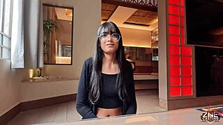 zne casting ep02 luna legendary gets sexy with qrozne in free backstage scene