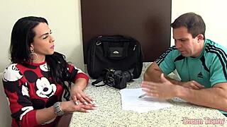 Melyna Merli Teases Double Anal Creampie Filling