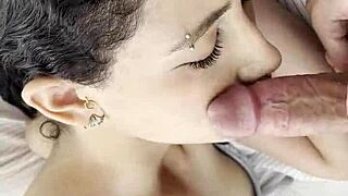 hey neighbor just woke me up shoving his huge cock down my throat till he swallowed my face with cum