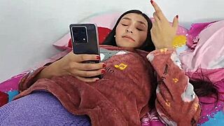 Rosibel, why remove stepdad's condom for creampie in your pussy?