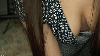 Meana Wolf So Close to Huge Tit Cumshot!