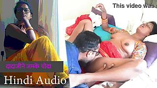 Old buddha fucks aunt teacher mother-in-law hard in hindi sex story