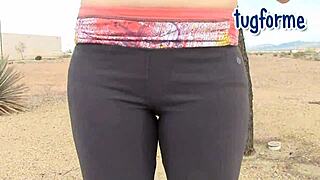 Katie Morgan's Tight Jeans Wetting Tease