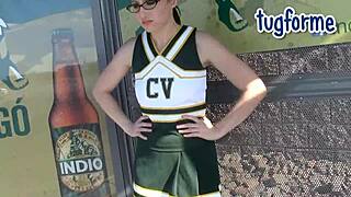 Katie Morgan's Tight Jeans Wetting Tease