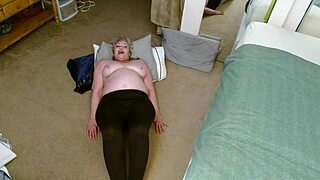 Morning Wiggle in Dirty Leggings Turns Wild for Garry!