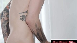 zerotolerancefilms captured us pounding our redhead tutor's big tits in every position from deepthroat to doggystyle