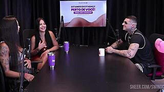 kylian crea's cast with tifany rocha and didy reis toys up part 1 😈 watch sheer red