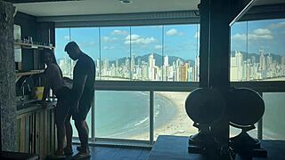 Millionaire invites her to duplex for passionate doggystyle with that hottie