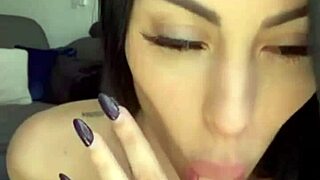i am alone at home super horny fingering my wet pussy with big dildo till massive orgasm