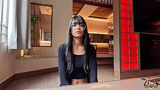 zne casting ep02 luna legendary gets sexy with qrozne in free backstage scene