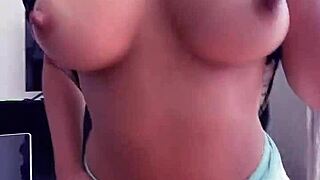 did hubby fill my tight pussy with hot creampie after lingerie tease?