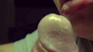 pov: dominican bbw slurps small cock for creamy mouthful 💦
