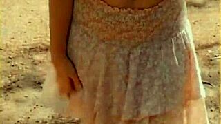 Wifey Strips Shirt, Reveals Shaved Tits Outdoors - Dare You Peek More?