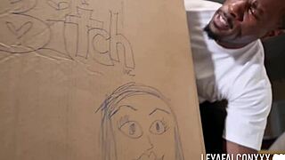 big tits fuck doll leya falcon worships jamie knoxx black cock screaming in dirty interracial bliss