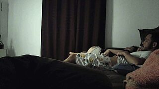 Tia Passo Plans Couch Share with Step Nephew for Bareback Ride and Doggystyle Pound