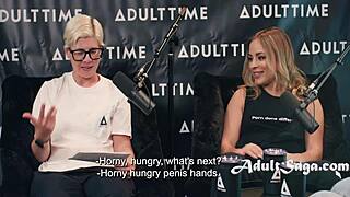 Blonde latina bends over in casting for daily ass licking interview fun