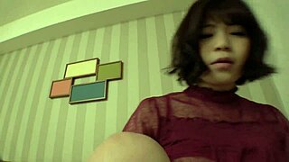 skinny chinese 21yo uni student sucks big tits bounce and squirts uncensored