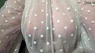 omg look at this gorgeous milf's saggy big natural boobs up close homemade 😍🍈🍈