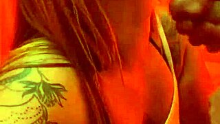 married slut pulls panties aside shows pussy sucks cock in chemical toilet