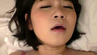 skinny chinese 21yo uni student sucks big tits bounce and squirts uncensored