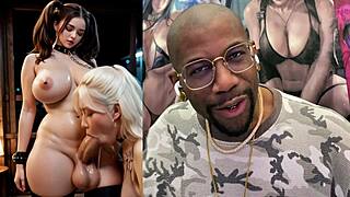 hey big breast trans cock chained ebony gets sucked anal beads monster hard