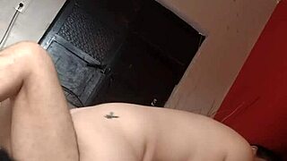A webcam model verifies her identity in this simple clip.