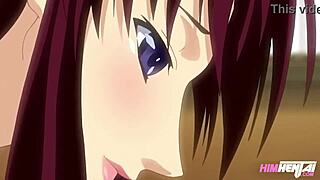 She sneaks up and slurps her stepbro's huge cock eagerly