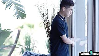 bbw milf stepmom natasha nice teaches stepson anal with her monster tits