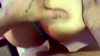 suegro's thick cock stretches my latina ass wide during intense backyard pounding