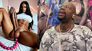 hey big breast trans cock chained ebony gets sucked anal beads monster hard