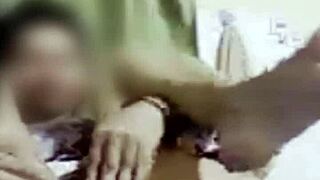 Dude came twice on video call sex with asian girl