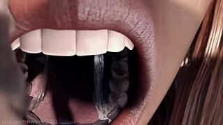 huge redhead cartoon vore swallows tanned tall bikini belly whole