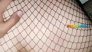 Gothic big ass beauty seduced by neighbor for steamy backyard pounding session