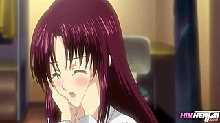 She sneaks up and slurps her stepbro's huge cock eagerly