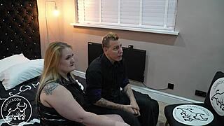 watch my sissy hubby cry while i take that huge black cock 😈🍆