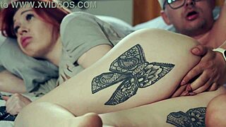 wanna see this redhead stepmom pussy pounded hard till she screams