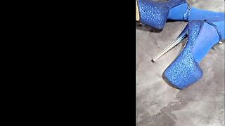 Petite Latina Milf's Perfect Body In Pantyhose And Eight-Inch Heels