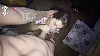 gf's tight ass double penetrated with toys and cock screaming lust