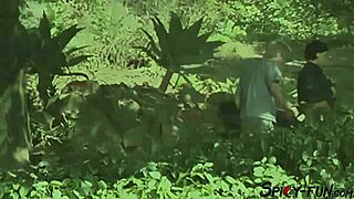 oh god, that nymph's ass takes every outdoor thrust so deep it hurts good