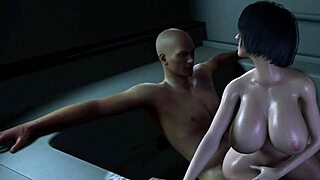 Watch this busty japanese teen's wet pussy get pounded in uncensored 3d hentai anime