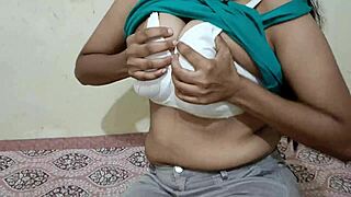 caught fingering stepsister's pussy then fucking her tight hole at night